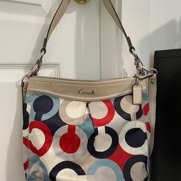 Coach logo tote with crossbody straps - Picture 1 of 3